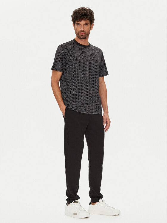 Michael Kors Michael Kors Jogginghose CR552G65MF Schwarz Regular Fit