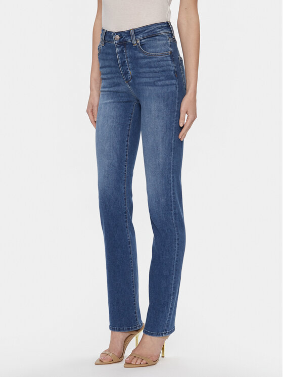 Liu Jo Liu Jo Džínsy UA4063 D4615 Modrá Straight Fit