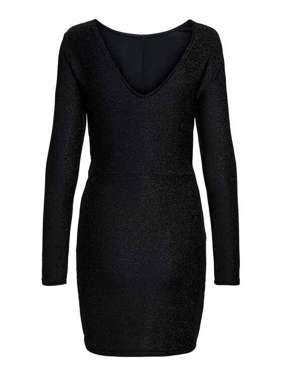 ONLY ONLY Коктейльна сукня Rich 15360278 Чорний Regular Fit