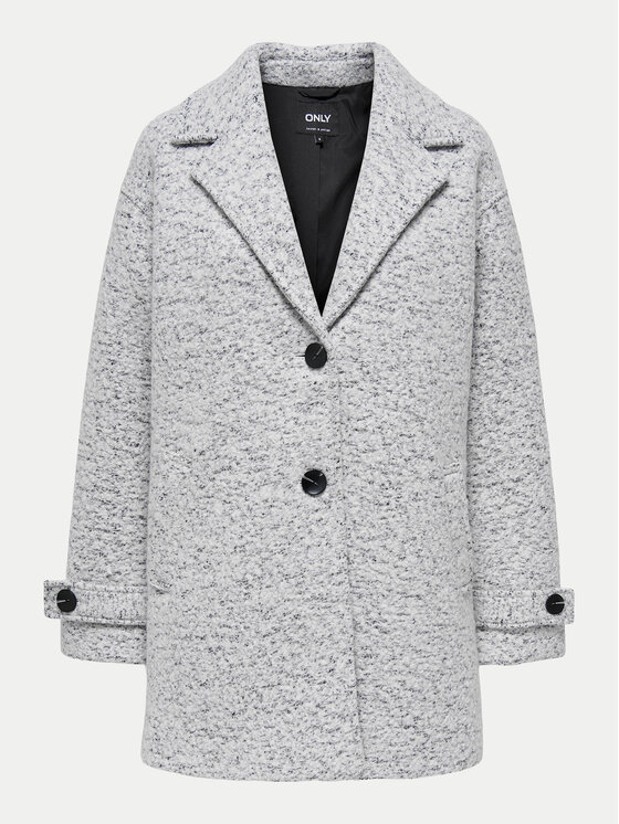 ONLY ONLY Wollmantel Sophia 15321880 Grau Relaxed Fit