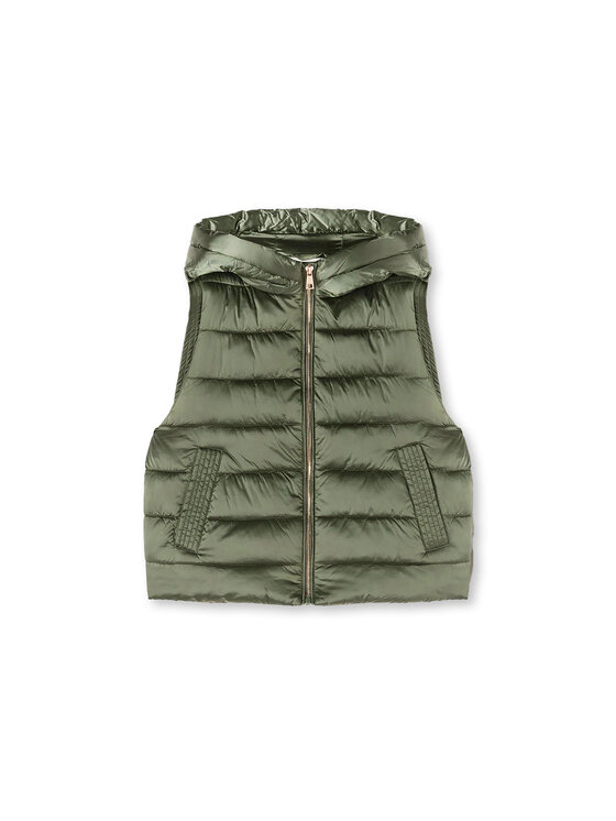 Motivi Motivi Giubbotto piumino F002W000092N035 Verde Regular Fit