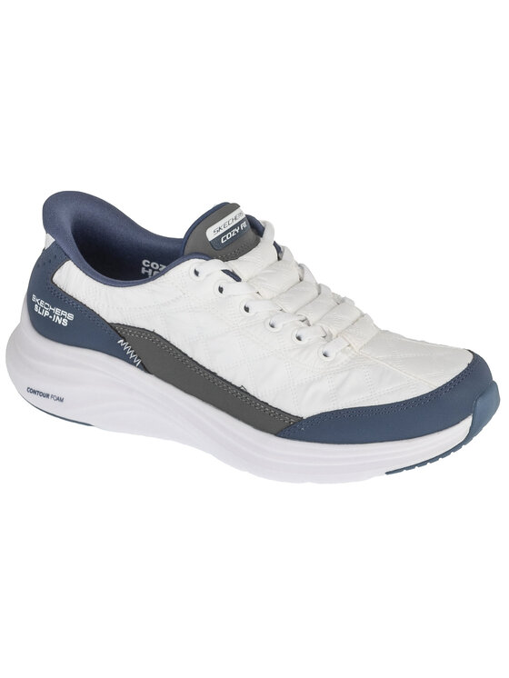 Skechers Skechers Sneakersy Slip-ins: Contour Foam - Cozy Fit Biały