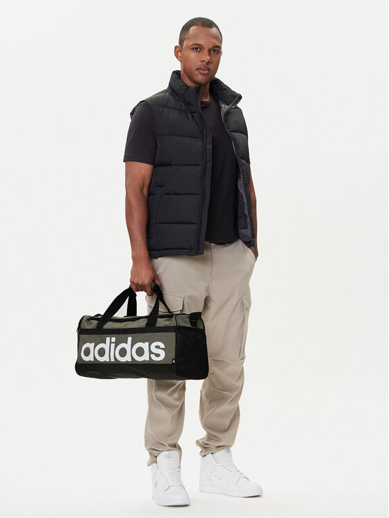 adidas adidas Σάκος Linear Duffel S HR5354 Χακί