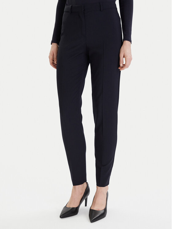 BOSS Boss Pantaloni din material 50490051 Bleumarin Regular Fit