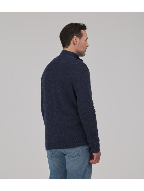 Lee Cooper Lee Cooper Sweter SIMON Niebieski Regular Fit