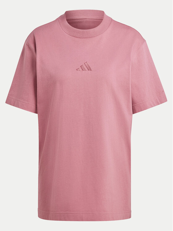 Adidas pink shirt mens on sale