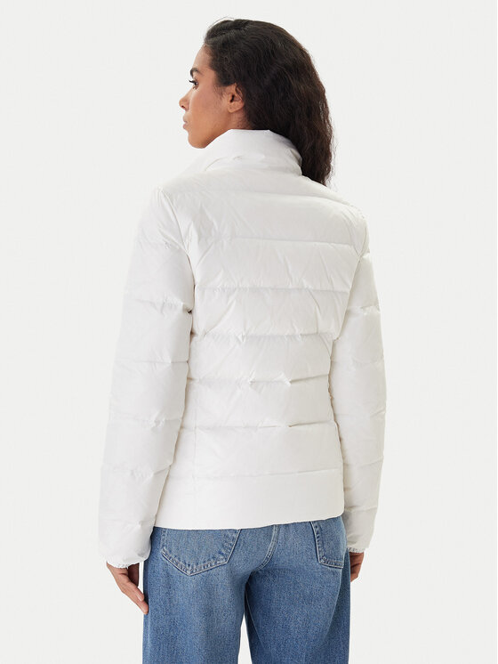Tommy Jeans Tommy Jeans Vatovaná bunda DW0DW21618 Bílá Slim Fit