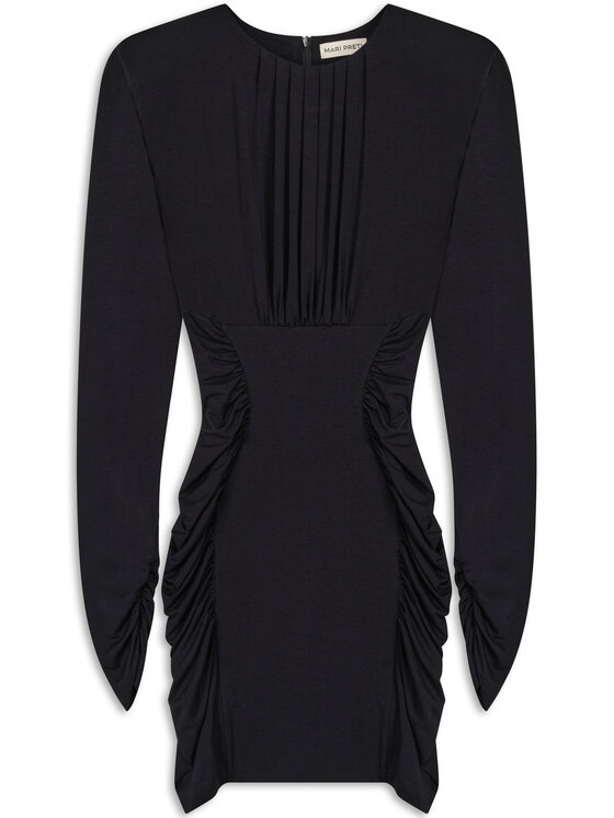 MARI PRETI MARI PRETI Abito da cocktail Voleta Nero Slim Fit