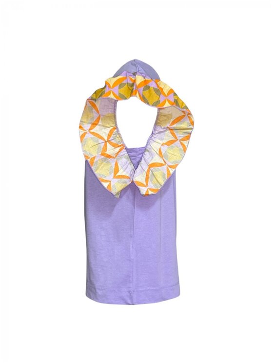 NENETTE NENETTE T-Shirt dharma Fioletowy Regular Fit