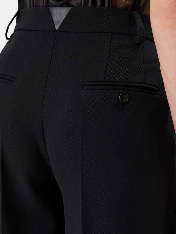 PINKO Pinko Παντελόνι υφασμάτινο Peru' 103701 A1XX Μαύρο Regular Fit