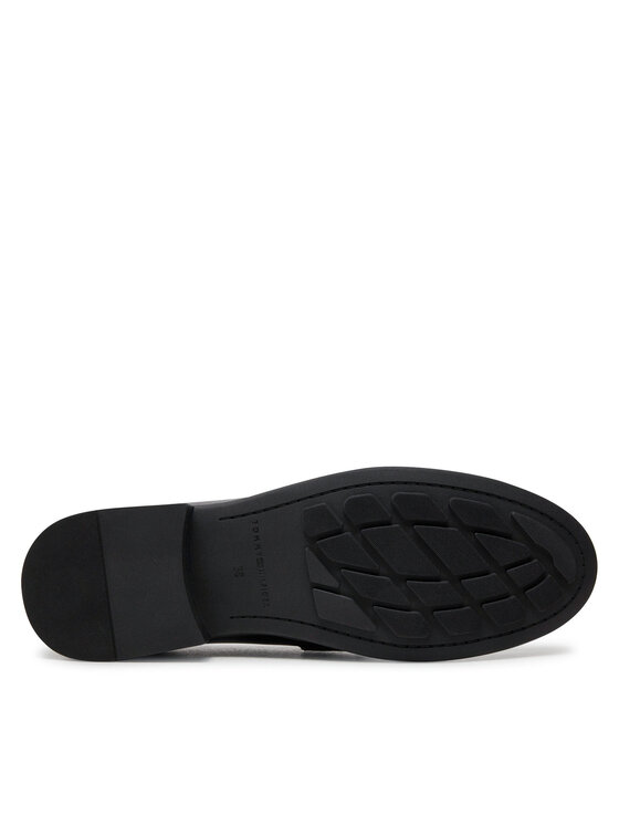 Tommy Hilfiger Tommy Hilfiger Lordsy Th Leather Classic Loafer FW0FW07961 Czarny