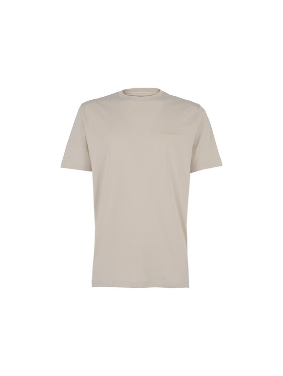 RefrigiWear RefrigiWear T-shirt T62800-A00081 Beige Regular Fit