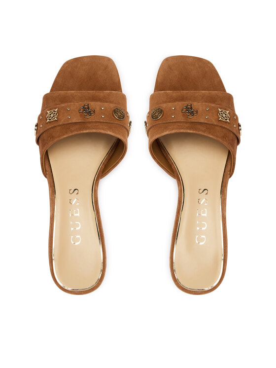 Guess Guess Шльопанці FLJGU2 SUE03 Світло-коричневий