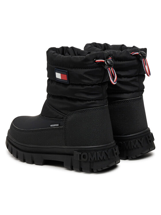 Tommy Hilfiger Tommy Hilfiger Μπότες Χιονιού Fur Boot T3X5-33715-1695 M Μαύρο