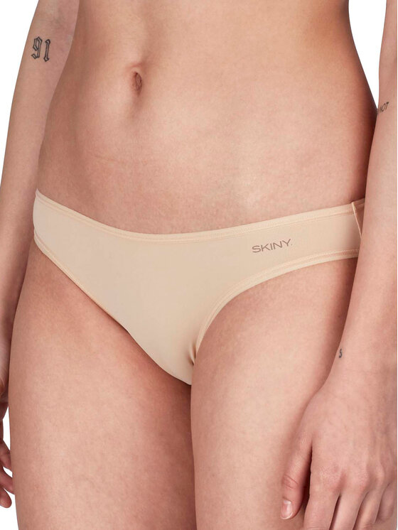 Skiny Skiny Komplet 2 par fig 85722 Beżowy