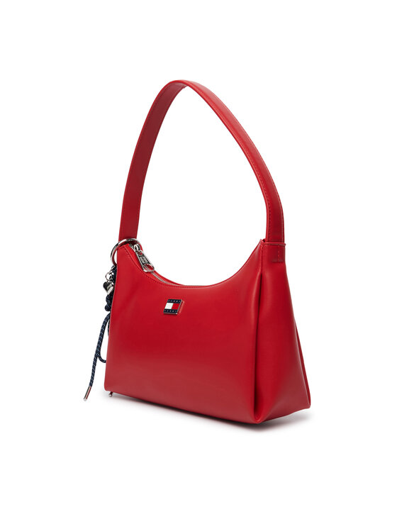 Tommy Jeans Tommy Jeans Rankinė Tjw City Charm Shoulder Bag AW0AW18458 Raudona