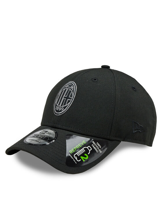 Czapka z daszkiem New Era, Czarne, Repreve 940 Milan 60363650