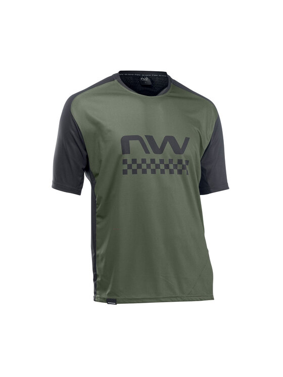 Koszulka rowerowa Northwave, Rozmiar M, Zielony, Edge Jersey Short Sleeve