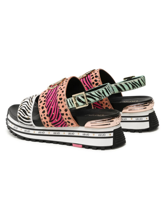 Liu Jo Liu Jo Sandále Maxi Wonder Sandal 8 BA1075 PX131 Ružová