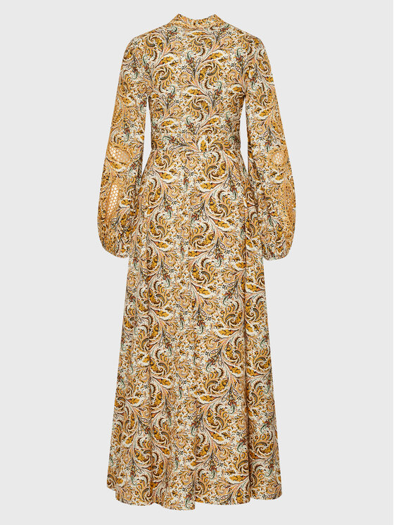 Vestito chemisier X221-80539 Giallo Regular Fit