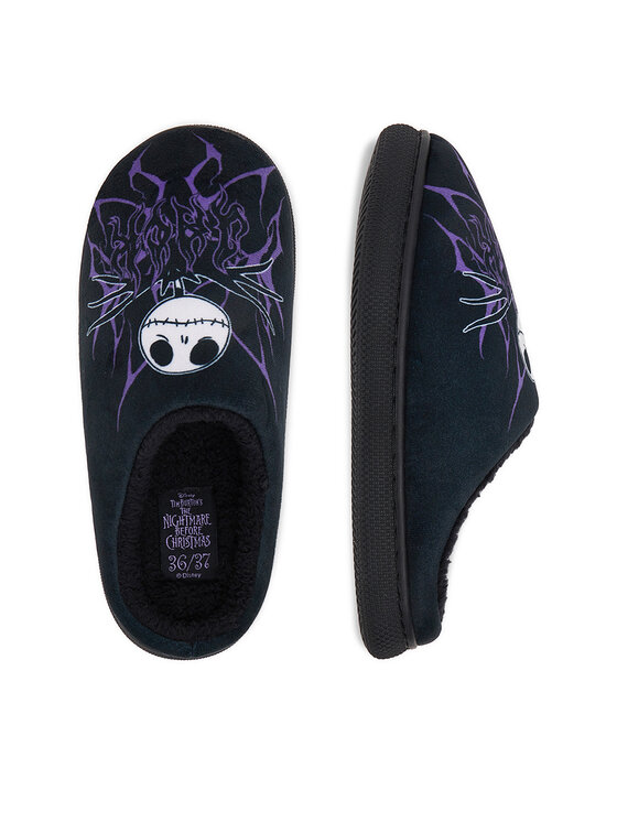 NIGHTMARE BEFORE CHRISTMAS NIGHTMARE BEFORE CHRISTMAS Тапочки CEO-AW25-324DNBC Чорний