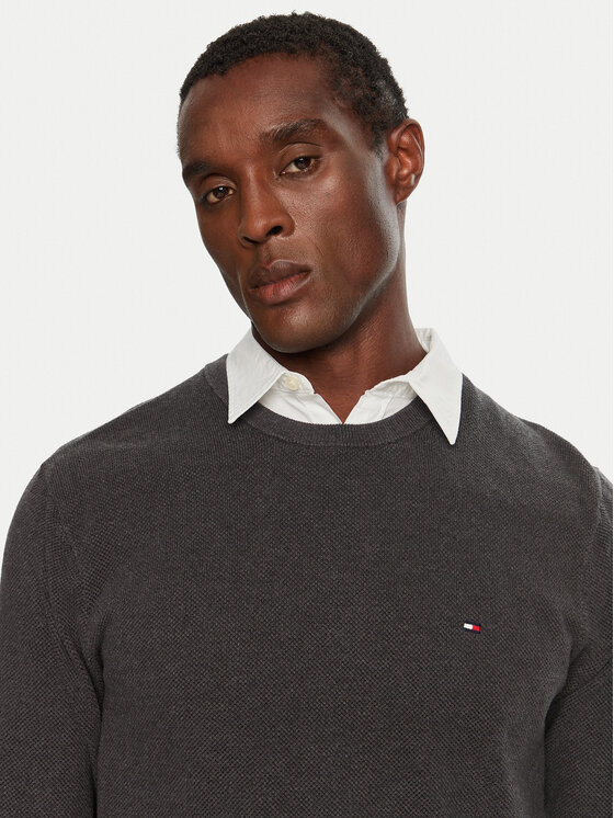 Tommy Hilfiger Tommy Hilfiger Sweater MW0MW36347 Szürke Regular Fit