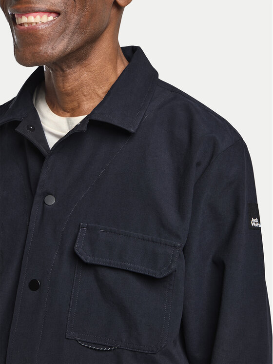 Jack Wolfskin Jack Wolfskin Μπουφάν μεταβατικό Terracade A63865 Σκούρο μπλε Regular Fit