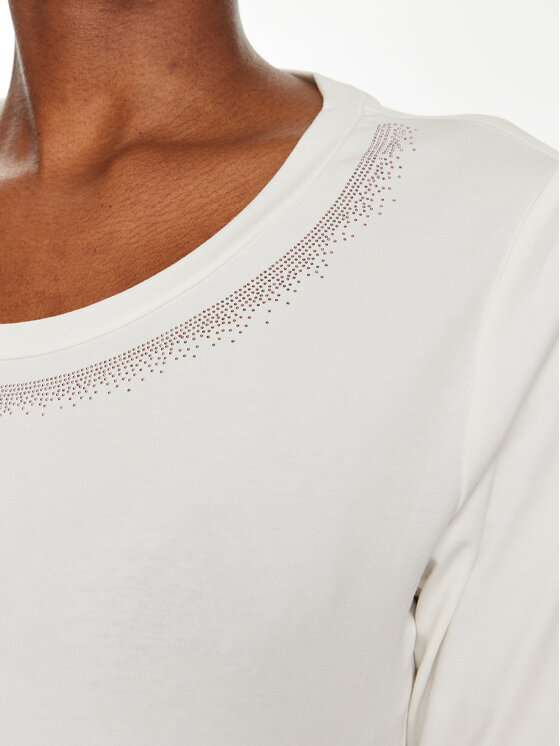 Liu Jo Sport Liu Jo Sport Bluse TF4077 JS088 Weiß Regular Fit
