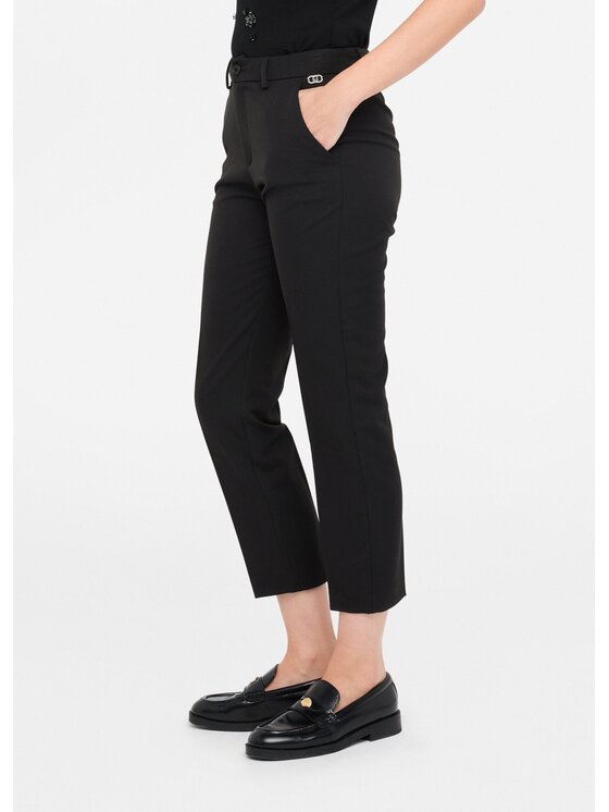 Liu Jo Liu Jo Pantaloni di tessuto MF5136TS22422222 Nero Regular Fit