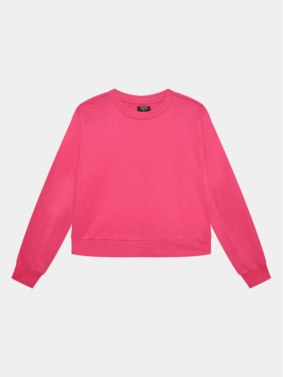 OVS OVS Суитшърт 1810852 Розов Regular Fit
