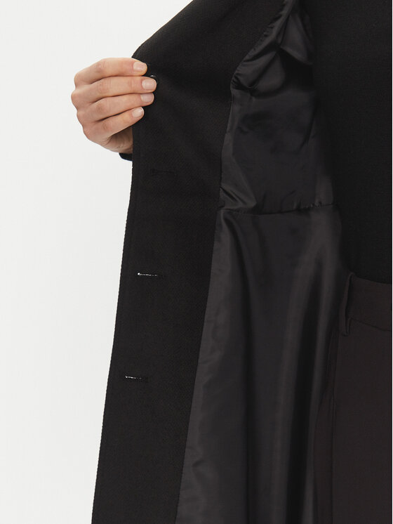 Rinascimento Rinascimento Palton CFC0121914003 Negru Regular Fit
