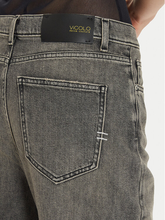 ViCOLO ViCOLO Jeansy DS0016 Szary Regular Fit