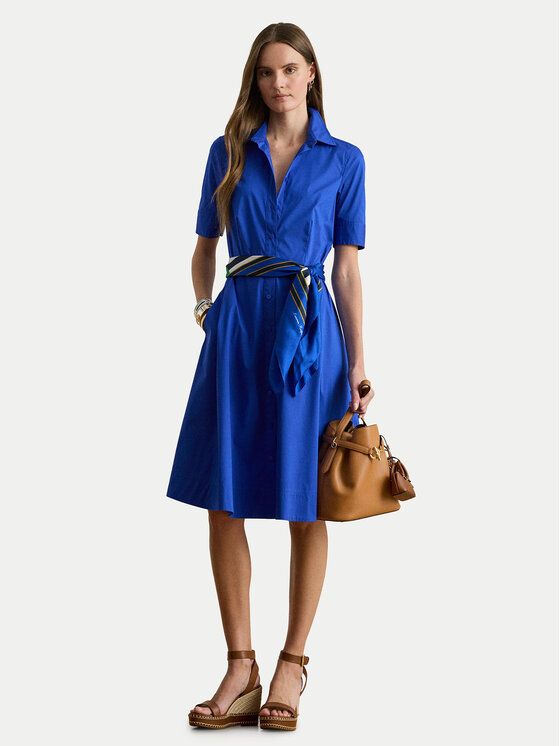 LAUREN RALPH LAUREN LAUREN RALPH LAUREN Krekla kleita 200748950020 Zils Regular Fit