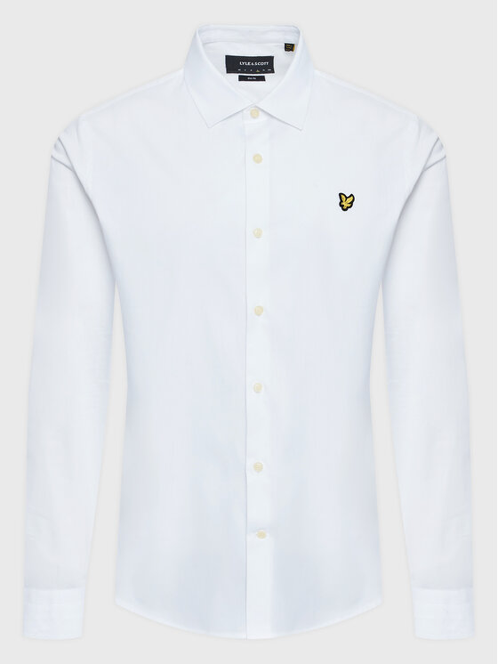 Lyle & Scott Lyle & Scott Camicia LW1115VOG Bianco Slim Fit