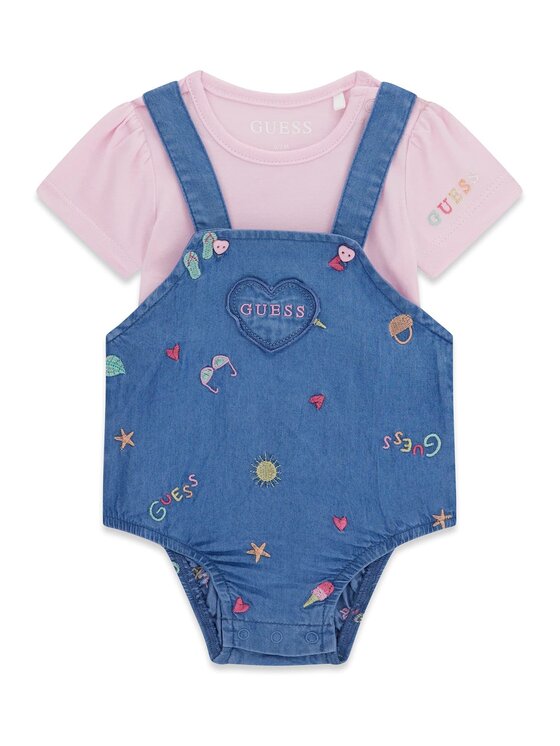 Guess Kids Guess Kids Zestaw dla niemowląt 181884 Różowy
