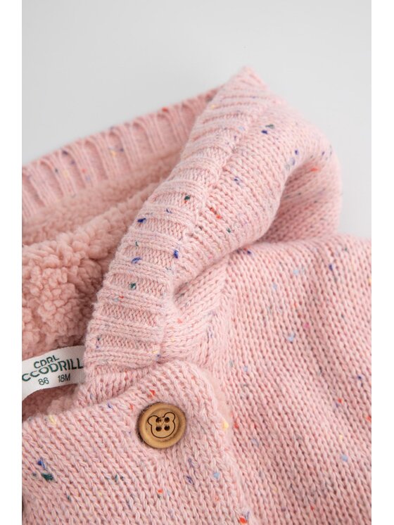 Coccodrillo Coccodrillo Sweter ZC5172401TGN-033 Różowy Regular Fit