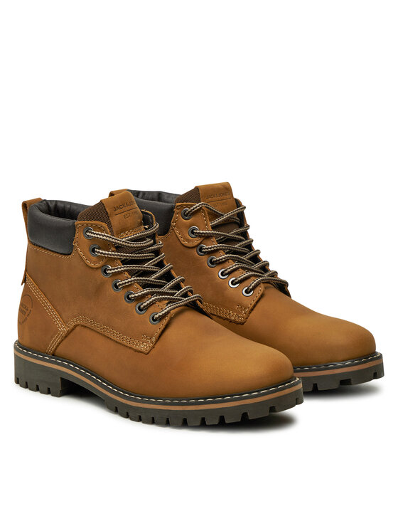 Jack & Jones Jack & Jones Trzewiki Queensway 12257998 Brązowy