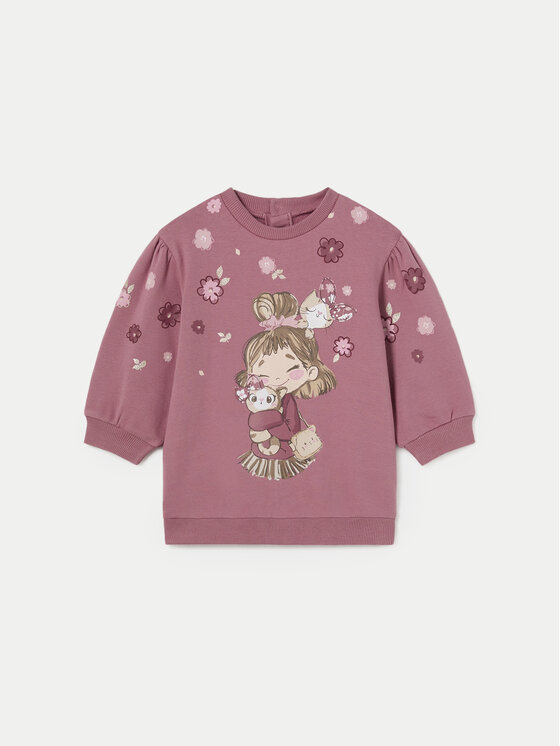 Mayoral Mayoral Трикотажна сукня 2922 Рожевий Regular Fit