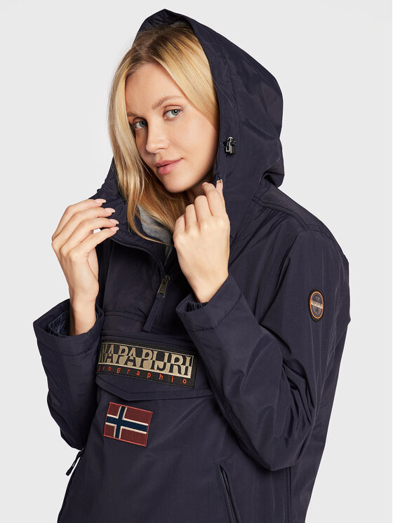 Napapijri Napapijri Анорак Rainforest NP0A4GM6 Тъмносин Regular Fit