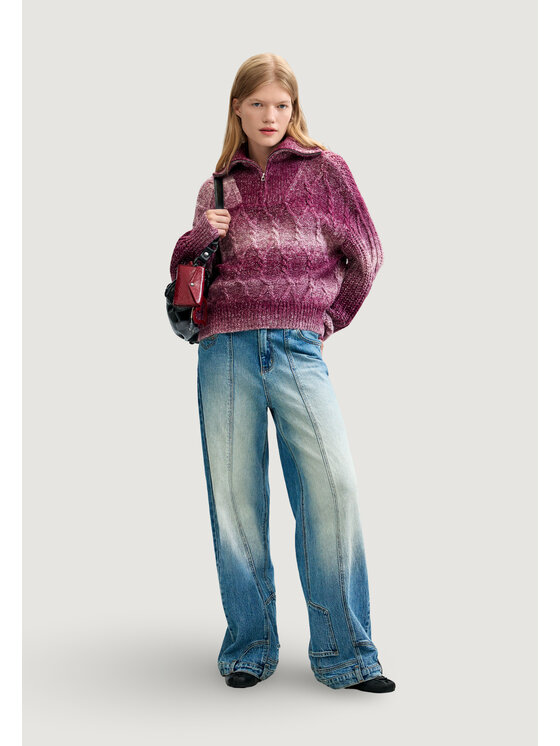 Desigual Desigual Maglione JERS_OTTO Bordeaux To Fit