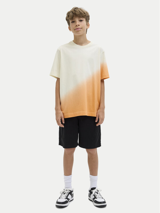 Jack&Jones Junior Jack&Jones Junior T-Shirt Interlude 12274719 Pomarańczowy Loose Fit