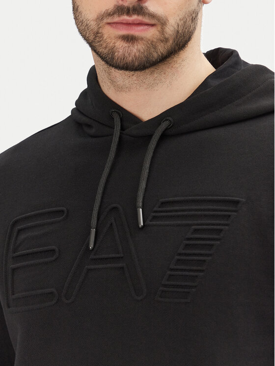 EA7 Emporio Armani EA7 Emporio Armani Majica dugih rukava 7M000152 AF10432 UC001 Crna Regular Fit