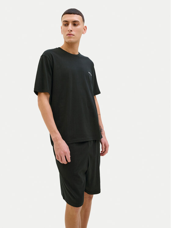 Jack&Jones Jack&Jones Pijama Everest 12273635 Negru Standard Fit