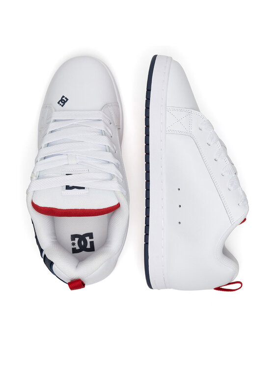 DC Shoes DC Shoes Sneakersy COURT GRAFFIK DC01661111 Biela