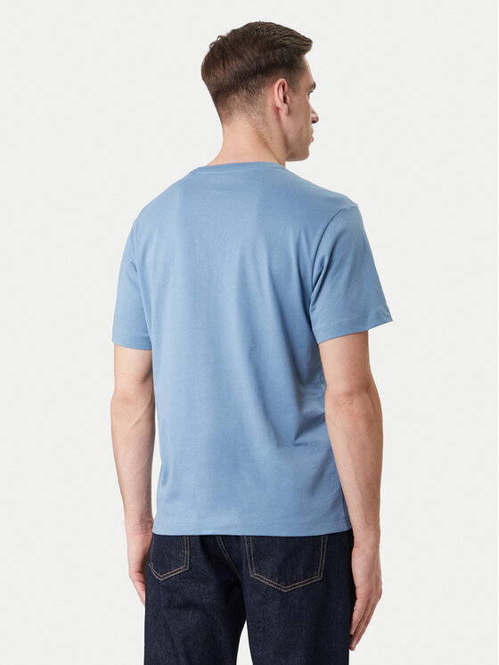 Guess Jeans Guess Jeans Tričko M6GIB7 K8HM0 Modrá Regular Fit