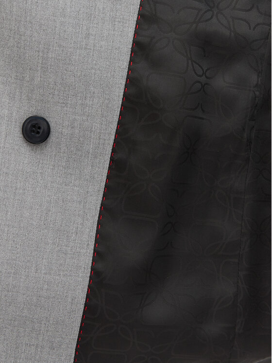 HUGO HUGO Giacca da abito Antegi 50554018 Grigio Relaxed Fit