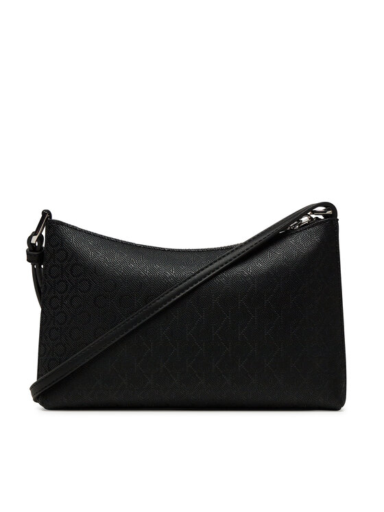 Calvin Klein Calvin Klein Handtasche Ck Must Aop Conv Logo Jqd Strap LV04F3099G Schwarz