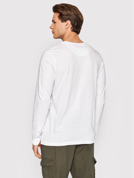 Longsleeve MLT-69MANNI Bianco Regular Fit
