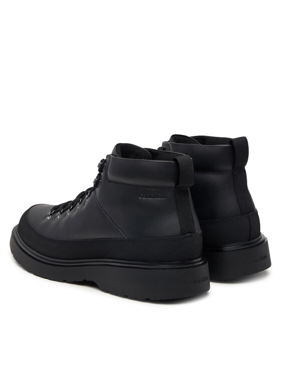 Calvin Klein Calvin Klein Saapad Combat Mid Hiking Boot Lth Wl HM0HM02357 Must