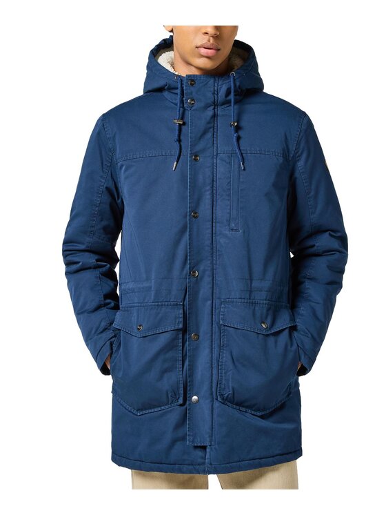 Wrangler Wrangler Giubbotto piumino 112357276 Blu scuro Regular Fit